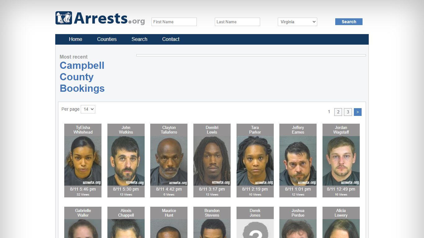 Campbell County Arrests and Inmate Search